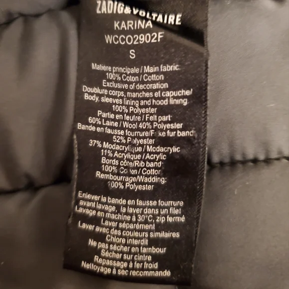 Zadig Voltaire Karina Down Jacket - Picture 7 of 7